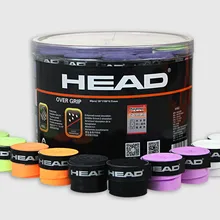 10 Pcs Original HEAD Tennis Overgrip Tennis Racket Tennis Sweatband Antivibrad Hand Glue Wrapped Bandage Anti-perspirant Thick