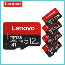 100% Original Lenovo Memory Card 512GB 256GB 128GB 64GB 32GB 16GB 8GB TF Card 1 TB 512 256 64 32 16 8 GB Micro SD Flash Card