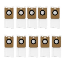10Pcs Dust Bags For Dreame Bot Z10 Pro Vacuum Cleaner Spare Parts Accessories