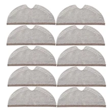 10Pcs Full Coverage Mopping Cloths for Xiaomi Roborock S5 S50 S51 S55 S6 S6 MAXV S5 MAX Vacuum Cleaner Accessories Spare Parts