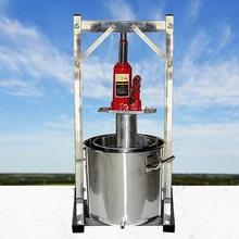 12/22/36L Manual Hydraulic Fruit Squeezer Stainless Steel Juice Squeezer for Fresh Honey Grape Blueberry Mulberry Presser juicer