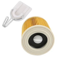 12 PCS Wall Hooks Self Adhesive Wall Hook White Plastic Metal Hooks With Replacement Filter Dust Bag For Karcher