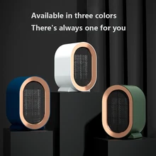 1200W Electric Heater Fan Desktop Warm Air Blower 220V 2-speed Warmers Winter Heater Student Dormitory Heater For Home Office