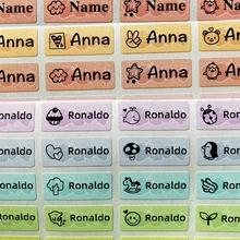120Pcs S size Name Tag Sticker Customize Stickers Waterproof Personalized Labels Children School Stationery office Water variety