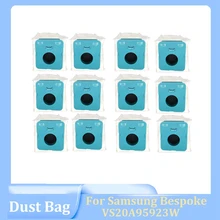 12Pcs Cordless Pole Dust Bag For Samsung Bespoke VS20A95923W Air-Jet Cordless Rod Vacuum Cleaner Dust Collection Bag Filter