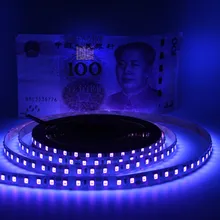 12V UV Led Strip Light 5050 2835 SMD 395-405nm Ultraviolet Ray LED Diode Ribbon Purple Flexible Tape Lamp for DJ Fluorescence