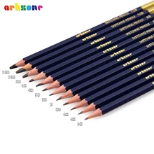 12pcs Professional Sketching Drawing Pencil Set 6H 4H 2H HB B 2B 3B 4B 6B 8B 10B 12B Artist Graphite Pencils for Sketch Drawing