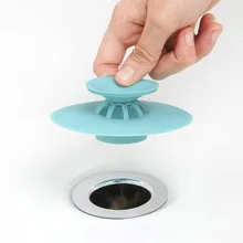 1Pcs Bathroom Deodorant Shower Drain Stopper Shower Bathtub Plug Floor Drain Cover Bath Plug Household Sink Strainer