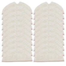 20 Pcs Mop Cloths Pads for Xiaomi Roborock S5 S50 S51 S55 S6 S6 MAXV S5 MAX Vacuum Cleaner Spare Parts Clean Cloth High Quality