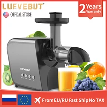 2021 LUFVEBUT Slow Juicer Press Freeshipping Vegetables And Fruits Extractor Lemon Squeezer Electric Slow Masticating Juicer