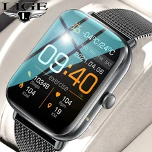 2022 LIGE Smart Watch Men Women Heart Rate Monitoring Sport Watches Man IP68 Waterproof Women Smartwatch For Xiaomi Huawei Apple