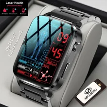 2022New Smart Watch Men Laser Treatment Of Hypertension Hyperglycemia Hyperlipidemia Heart Rate Healthy Monitor Smartwatch Women