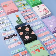 20pcs/bag Cartoon Kids Bandages Adhesive Bandages Wound Plaster First Aid Hemostasis Band Aid Sterile Stickers Without Box
