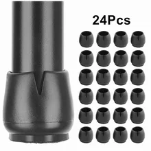 24Pcs Silicone Table Chair Leg Mat Non-slip Floor Chair Rubber Feet Pads Protection Bottom Cover Pads Wood Floor Protector