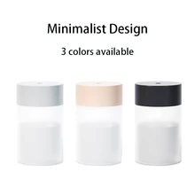 260ml 360ml USB Ultrasonic Air Humidifier LED Lamp Mini Essential Oil Diffuser Car Purifier Aroma Anion Mist Maker for Home Car