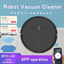 2800PA Robot Vacuum Cleaner Smart APP Remote Control Wireless Sweeping Robot Floor Sweeping Wet Dry Vacuum Cleaner For Home