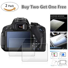 2x Glass LCD Screen Protector For Canon EOS R10 R7 R6 R6II R5 R RP 250D 4000D 2000D 90D 80D 850D M200 M50 6D Mark II T8i T7 SL3