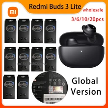 3/6/10pcs Xiaomi Redmi Buds 3 Youth Lite Edition Bluetooth 5.2 Earphones TWS true wireless headset Touch Control noise reduction