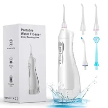300ML Water Tank Waterproof Teeth Cleaner Oral Irrigator USB Rechargeable Water Flosser Portable Dental Water Jet