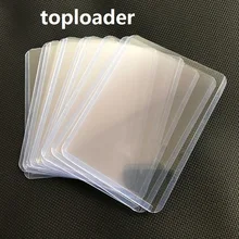 35PT Top Loader 3X4" Board Game Cards Outer Protector Gaming Trading Card Holder Sleeves for Football Basketball Sports Card