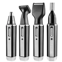 4 in 1 Rechargeable Men's Grooming Kit Electric Nose Ear Sideburn Hair Trimmer Painless Women Eyebrows trimmer