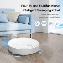 4-in-1 Robot Vacuum Cleaner USB Rechargeable Automatic Cleaning Sweeping Machine Wet Mopping Vacuum Cleaners aspiradoras
