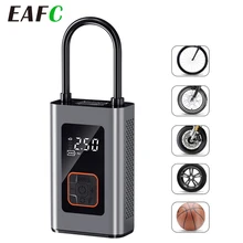 4000mAh Car Air Compressor 140PSI Electric Wireless Portable Tire Inflator Pump for Motorcycle Bicycle Boat AUTO Tyre Balls