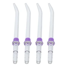 4pcs Jet Replacement Tip Oral Irrigator Ergonomic Accessories Hygiene Extra Portable Nozzle Water Flosser Standard Wash Dental