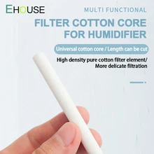 5/10/30PCS Humidifier Filter 8*120mm Replacement Cotton Swab Sponge Stick Adjustable Length for Air Humidifier Aroma Diffuser