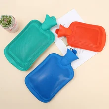 500/1000ml Water Injection Rubber Hot Water Bottle Thick Hot Water Bottle Winter Warm Water Bag Hand Feet Warmer Water Bottle