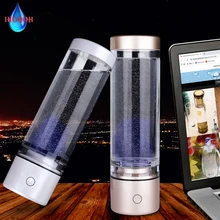 5000PPB Nano High Hydrogen Generator Water Bottle Rechargeable Electrolysis Ionizer Alkaline ORP Super Antioxidants Pure H2 Cup