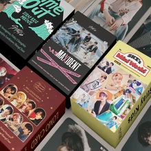55pcs/set Kpop Stray Kids MAXIDENT Time out CIRCUS NOEASY New Album Lomo Cards High Quality HD Double Side Print Photo Cards