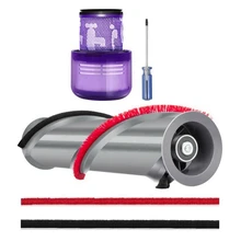 5Pcs Washable Hepa Post-Filter Roller Brush Soft Plush Strips For Dyson V11 Replacement Spare