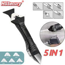 5in1 Silicone Scraper Glue Caulk Remover Knife Angle Beauty Sewing Spatula Beauty Sewing Tool 4pcs Glue Floor Mould Removal Tool