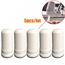 5pcs/Lot WaterFilter Cartridges for Kubichai Kitchen Faucet Mounted Tap Water Purifier Activated Carbon Filter