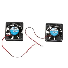 60mm脳60mm脳25mm DC 12V 24V 2-Pin Cooler Brushless PC CPU Case Cooling Fan 6025 Dropship