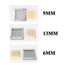 6mm/9mm 13mm Stainless Steel Fries Cutter Potato Cutting Parts Cutter Cucumber Radish Head Blade Parts Just The Blade