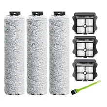 7PCS Replacement Brush Roller Vacuum HEPA Filter for Tineco IFloor 3 /IFloor One S3 Cordless Wet Dry Vacuum Cleaner