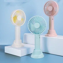 A Summer Three-Gear Adjustment Noiseless Small Fan Mobile Phone Bracket Neutral Left and Right Shaking Head Small Fan