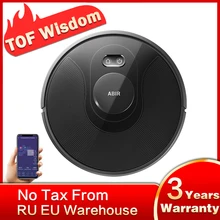 ABIR X8 Robot Vacuum Cleaner Laser System Multiple Floors Maps Zone Cleaning Restricted Area Setting for Home Carpet Washing
