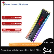 ADATA XPG SPECTRIX S40G RGB M2 SSD 256G 512GB 1TB M.2 2280 PCIe SSD spectrix s40g Solid State Drive for Laptop Desktop SSD Drive