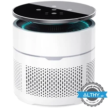 ALTHY Air Purifier Cleaner HEPA Filter + UV + Ion Remove Allergies Pet Hair Smoke PM2.5 Pollen Bacterial Home Desktop
