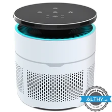 ALTHY Air Purifier Cleaner HEPA Filter + UV Sterilize + Ion Remove Allergies Pet Hair Smoke PM2.5 Pollen Bacterial Home Desktop