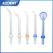 AZDENT Electric Portable Oral Irrigator Nozzle for AZDENT HF-5 USB Rechargeable Water Dental Flosser Tip Water Jet Teeth Cleaner