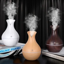 Air Humidifier Mechanical Household Single Nozzle Cold Aroma Diffuser Color Light Heavy Ultrasonic Humidifier130ML USB