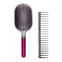 Airbag Comb+Wide Tooth Comb Detangling Scalp Massage Airbag Hairbrush for Dyson Massage Sharon Brush Portable Rose