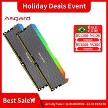 Asgard Loki w2 RGB RAM 8GBx2 16gb 32gb 3200MHz PC4-25600 DDR4 DIMM Memoria Ram ddr4 Desktop Rams 1.35V