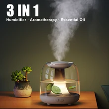 BST 1.2L Air Humidifier Electric Aroma Diffuser Essential Oil Diffuser Aromatherapy Diffuser Fragrance Diffuser Humidifier Air