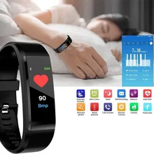 Bluetooth Sports Smart Bracelet Waterproof Heart Rate Blood Oxygen Adult Blood Pressure Electronic Bracelet Monitoring
