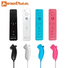 Built-in Motion Plus Remote For Nintendo Wii Controller Wii Remote Nunchuck Wii Motion Plus Controller Wireless Gamepad Controle